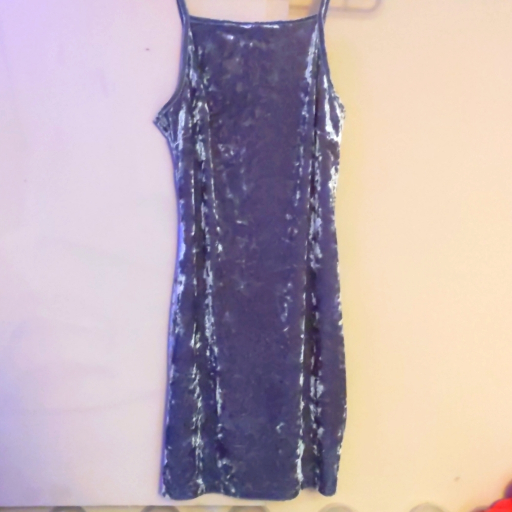 Large Green Velvet Dress